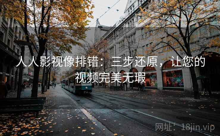 人人影视像排错：三步还原，让您的视频完美无瑕